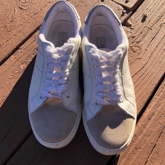 STEVE MADDEN Parody Leather Sneaker 8.5 - Picture 2 of 9